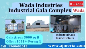 Wada Industries Industrial Gala Complex Gala @30 Lacs Ready to Move in Few Units Left