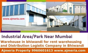 Industrial Area and Industrial Park Near Mumbai Shed Gala Godown for rent in Bhiwandi